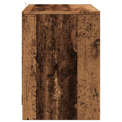 TV Cabinet Old Wood 102x37.5x52.5 cm Engineered Wood