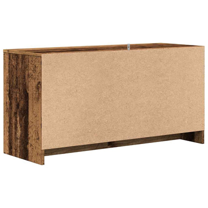 TV Cabinet Old Wood 102x37.5x52.5 cm Engineered Wood