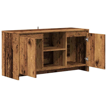 TV Cabinet Old Wood 102x37.5x52.5 cm Engineered Wood