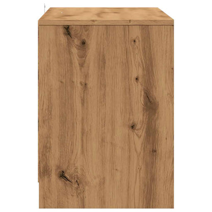 TV Cabinet Artisan Oak 102x37.5x52.5 cm Engineered Wood