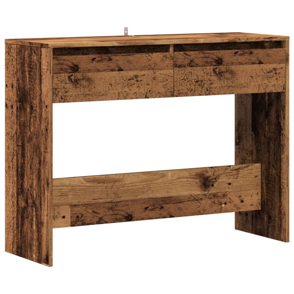 Vintage Console Table, 100x35x76.5 cm, Engineered Wood Finish