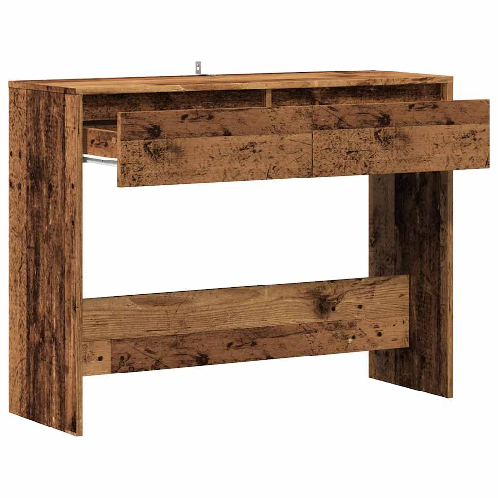 Vintage Console Table, 100x35x76.5 cm, Engineered Wood Finish
