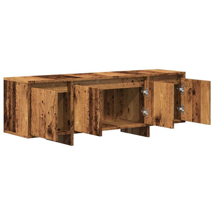 TV Cabinet Old Wood 120x30x40.5 cm Engineered Wood