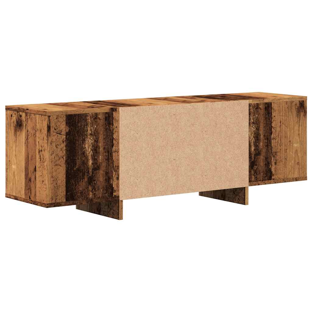 TV Cabinet Old Wood 120x30x40.5 cm Engineered Wood