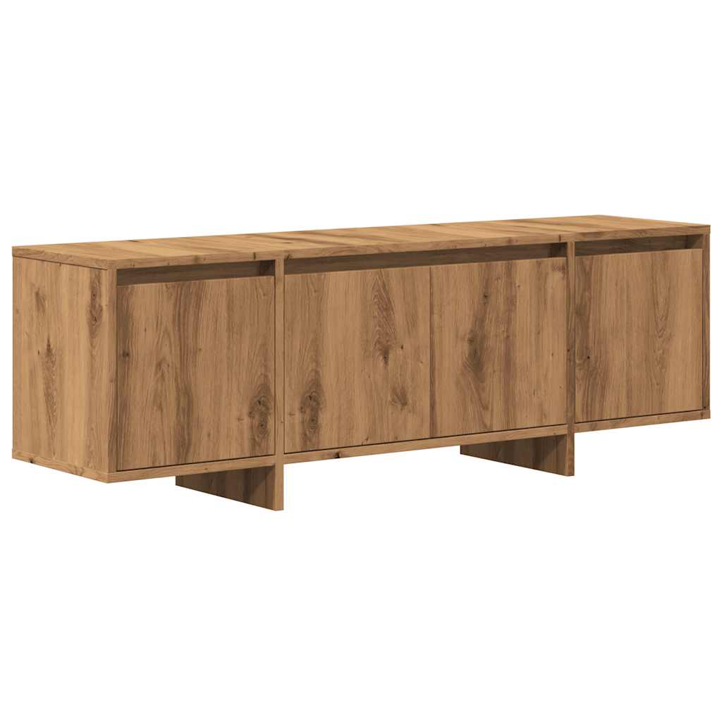 TV Cabinet Artisan Oak 120x30x40.5 cm Engineered Wood