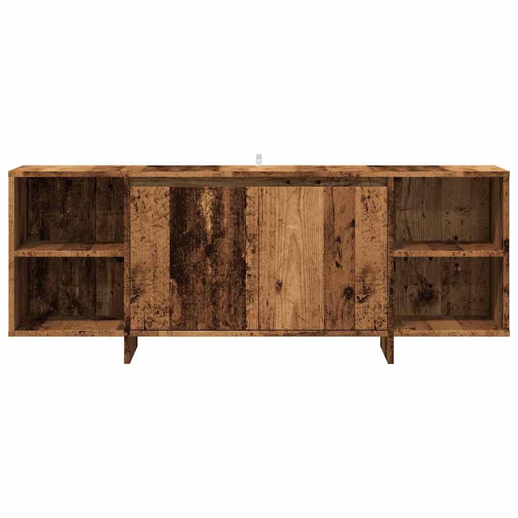 TV Cabinet Old Wood 130x35x50 cm Engineered Wood