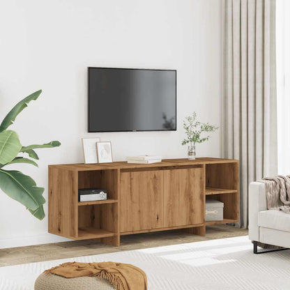 TV Cabinet Artisan Oak 130x35x50 cm Engineered Wood