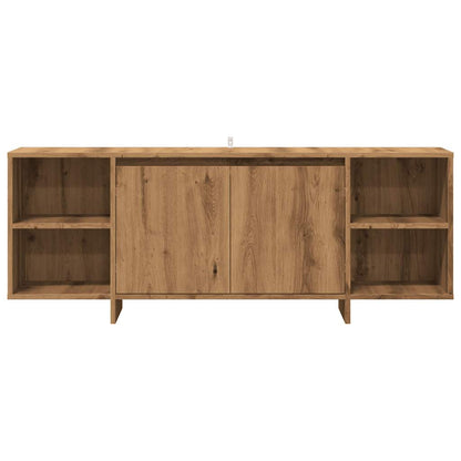 TV Cabinet Artisan Oak 130x35x50 cm Engineered Wood