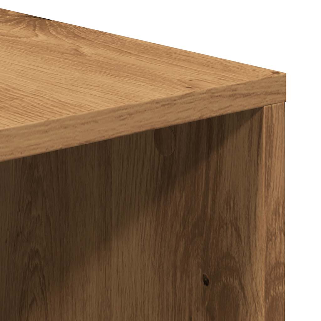 TV Cabinet Artisan Oak 130x35x50 cm Engineered Wood