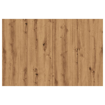 Artisan Oak Engineered Wood Bed Headboard 120x80 cm