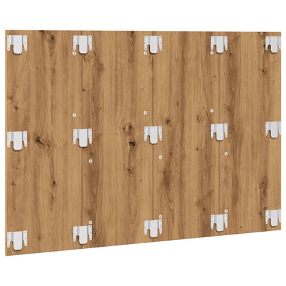 Artisan Oak Engineered Wood Bed Headboard 120x80 cm