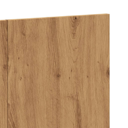 Artisan Oak Engineered Wood Bed Headboard 120x80 cm