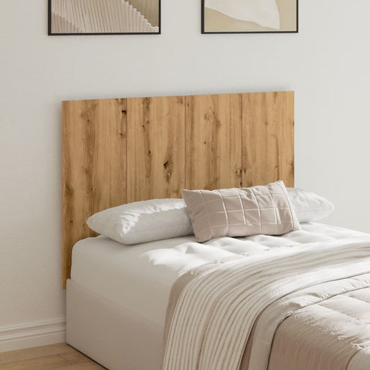 Artisan Oak Engineered Wood Bed Headboard 120x80 cm