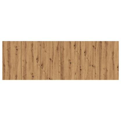 Artisan Oak Wall Headboard 240x80 cm - Engineered Wood Elegance