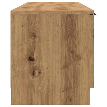 TV Cabinet Artisan Oak 140x35x40 cm Engineered Wood