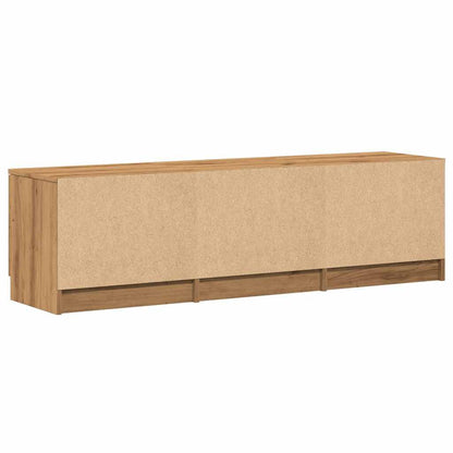 TV Cabinet Artisan Oak 140x35x40 cm Engineered Wood