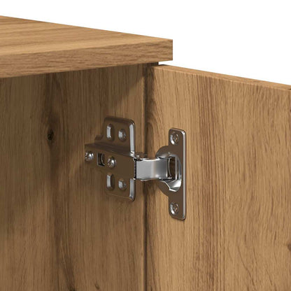 TV Cabinet Artisan Oak 140x35x40 cm Engineered Wood