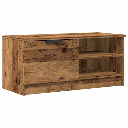 TV Cabinets 2 pcs Old Wood 80x35x36.5 cm Engineered Wood
