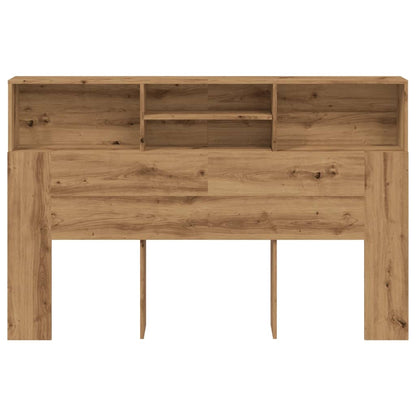 Artisan Oak Headboard Cabinet, 180x19x103.5 cm, Engineered Wood