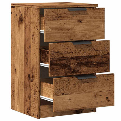 Bedside Cabinets 2 pcs Old Wood 40x36x65 cm Engineered Wood