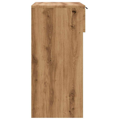 Artisan Oak Console Table 90x36x75 cm - Engineered Wood