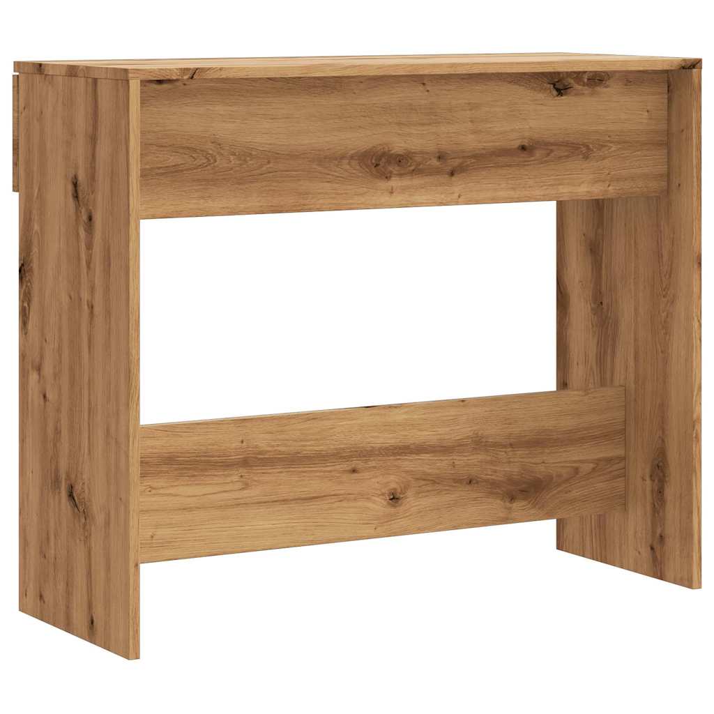 Artisan Oak Console Table 90x36x75 cm - Engineered Wood