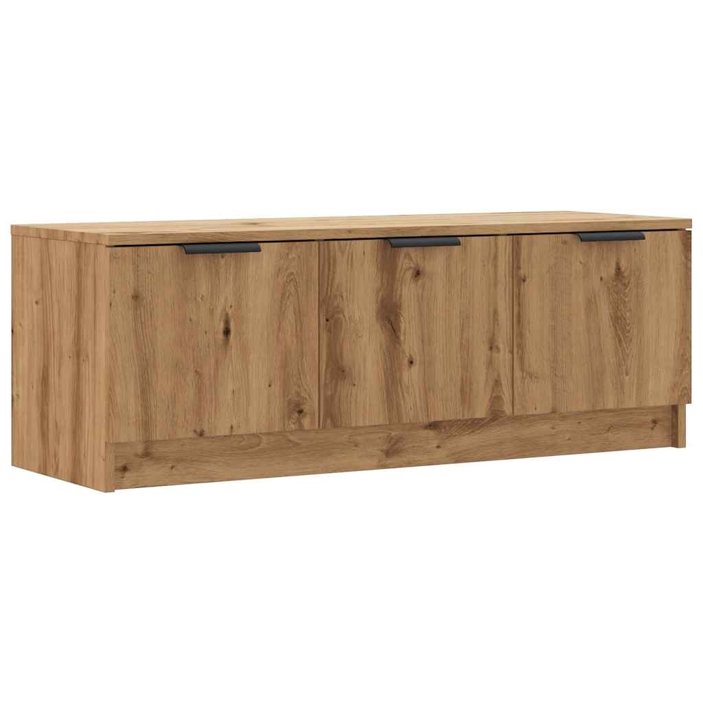 TV Cabinet Artisan Oak 102x35x36.5 cm Engineered Wood