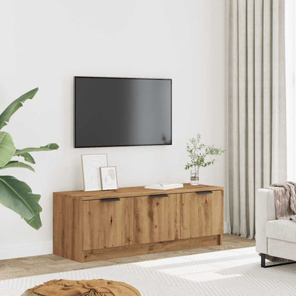 TV Cabinet Artisan Oak 102x35x36.5 cm Engineered Wood