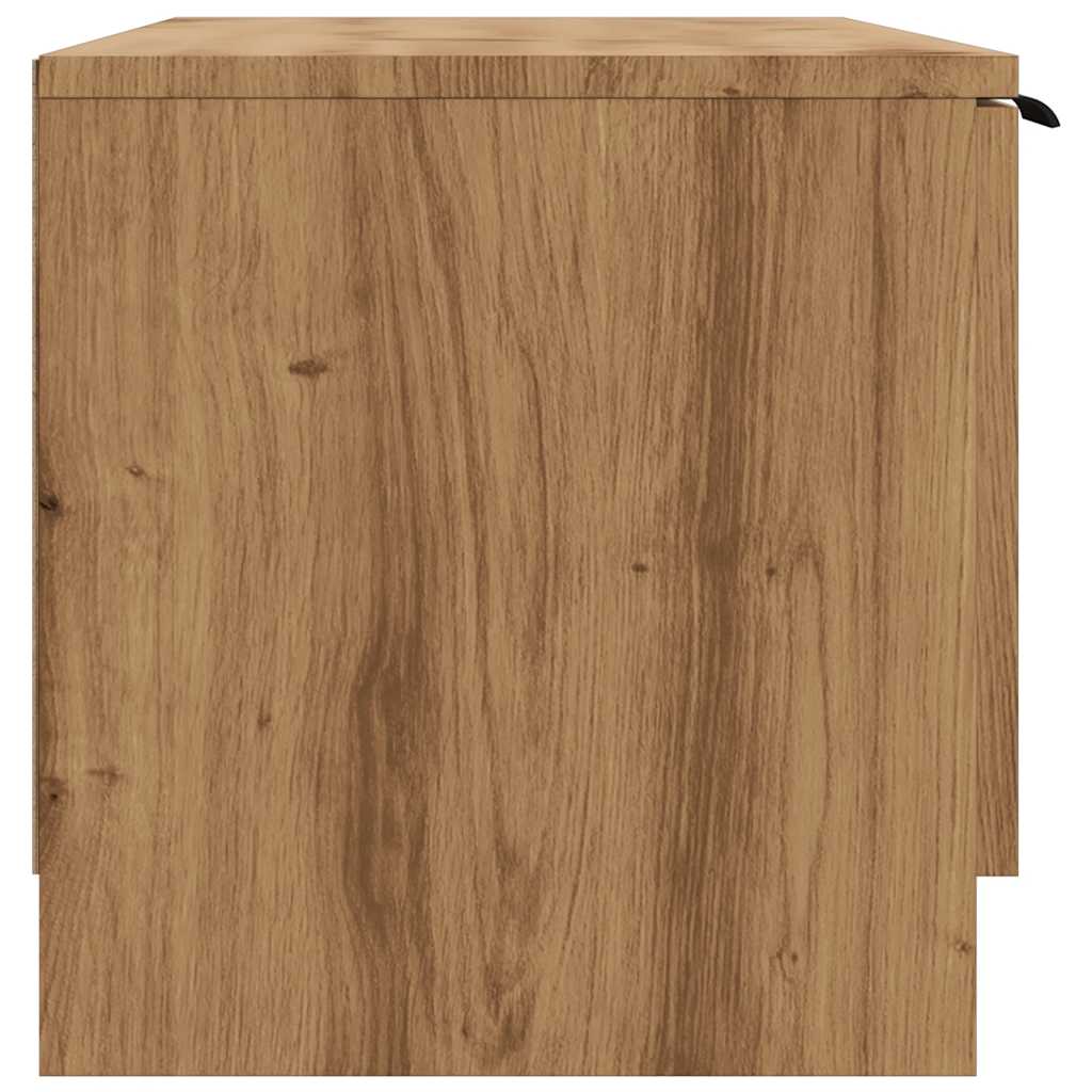 TV Cabinet Artisan Oak 102x35x36.5 cm Engineered Wood