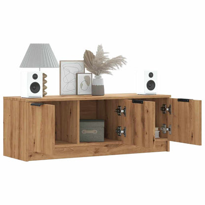TV Cabinet Artisan Oak 102x35x36.5 cm Engineered Wood