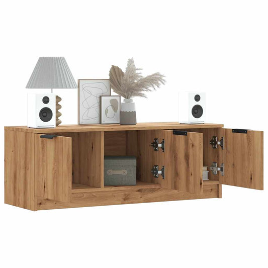 TV Cabinet Artisan Oak 102x35x36.5 cm Engineered Wood