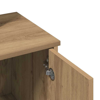 Dressing Table with Mirror Artisan Oak 86.5x35x136 cm