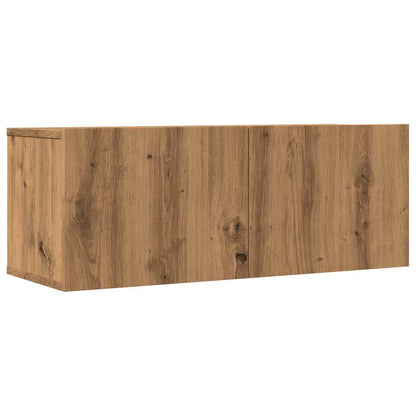 TV Cabinets Wall-mounted 2 pcs Artisian Oak 80x30x30 cm