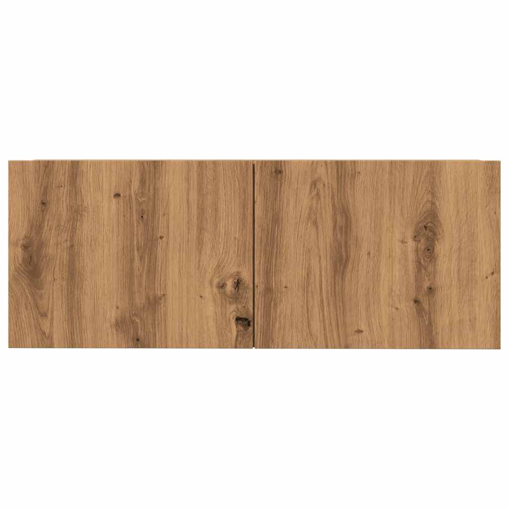 TV Cabinets Wall-mounted 2 pcs Artisian Oak 80x30x30 cm