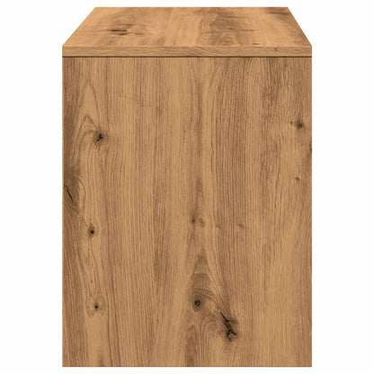 Artisan Oak Dressing Stool, Engineered Wood, 70x35x45 cm
