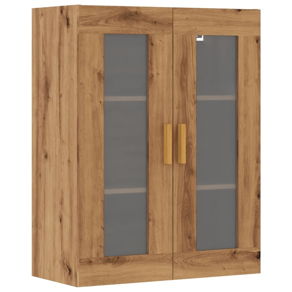Hanging Wall Cabinet Artisian Oak 69.5x34x90 cm
