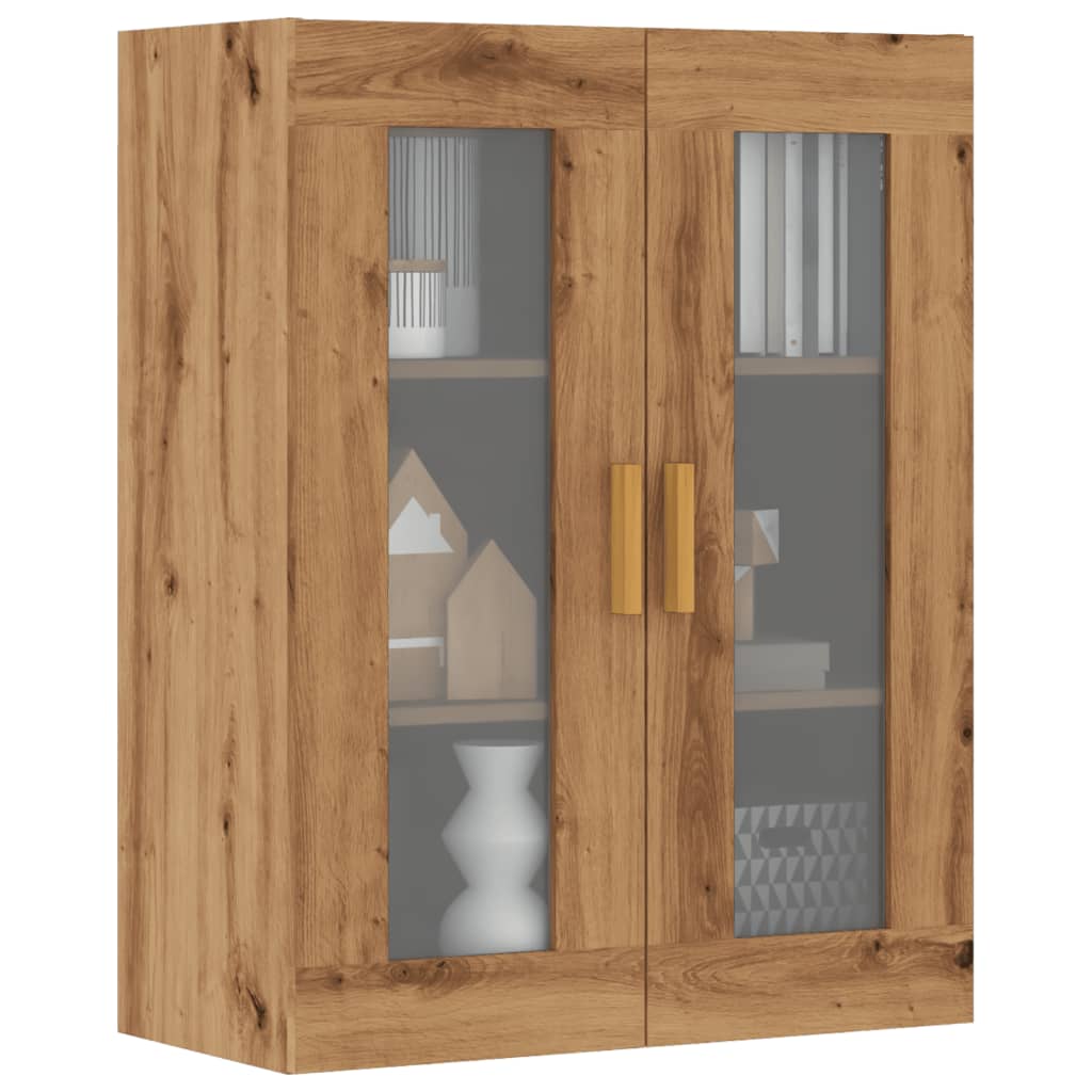 Hanging Wall Cabinet Artisian Oak 69.5x34x90 cm