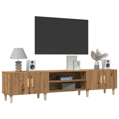 TV Cabinet Artisan Oak 180x31.5x40 cm Engineered Wood