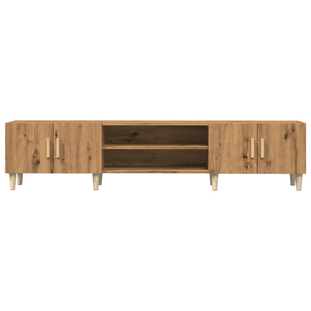 TV Cabinet Artisan Oak 180x31.5x40 cm Engineered Wood