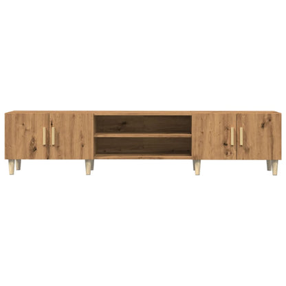 TV Cabinet Artisan Oak 180x31.5x40 cm Engineered Wood