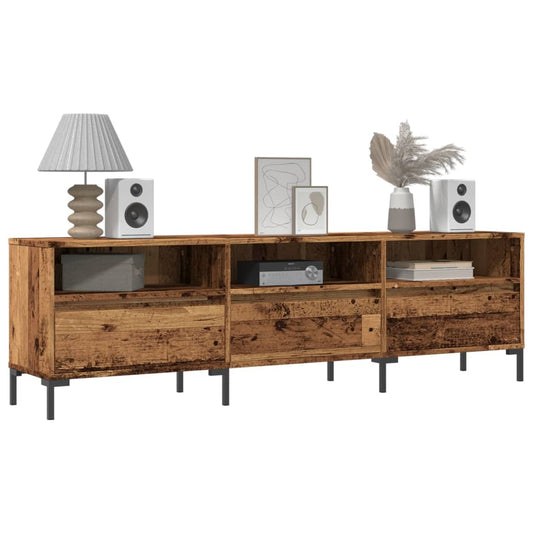 TV Cabinet Old Wood 150x30x44.5 cm Engineered Wood