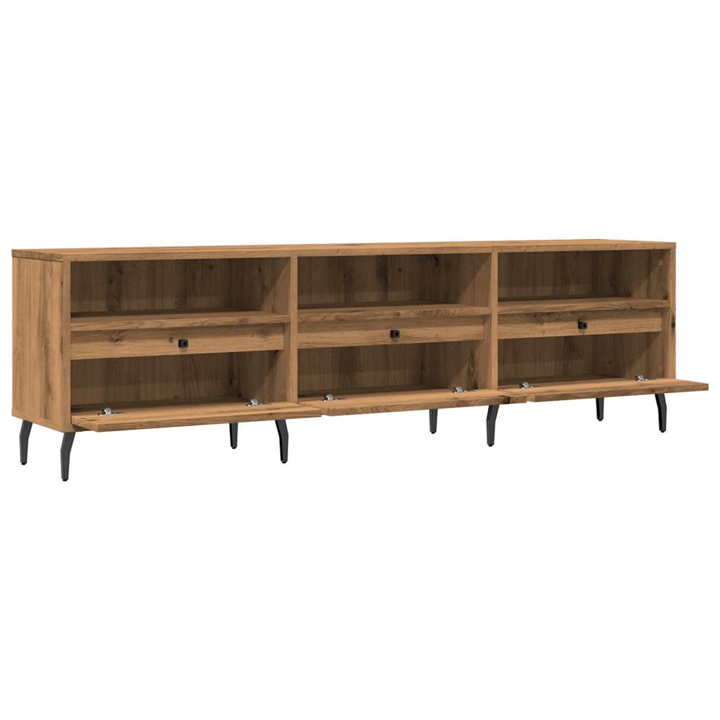 TV Cabinet Artisan Oak 150x30x44.5 cm Engineered Wood