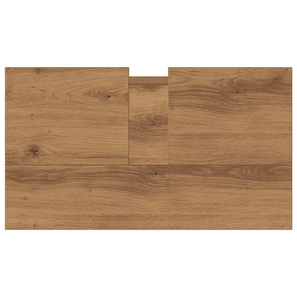 Stylish Artisan Oak Bathroom Cabinet 58x33x60 cm - Engineered Wood