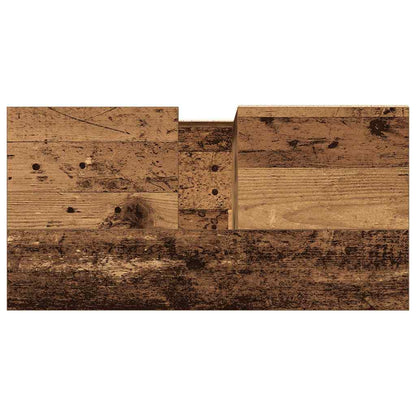 Rustic Engineered Wood Sink Cabinet, 65x33x60 cm - Vintage Charm