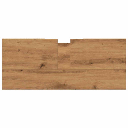 Bathroom Cabinet Artisan Oak 80x33x60 cm Engineered Wood