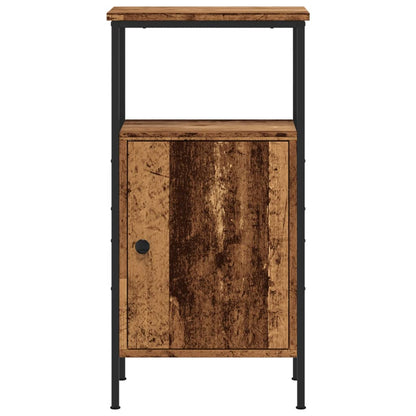 Bedside Cabinet Old Wood 41x31x80 cm Engineered Wood