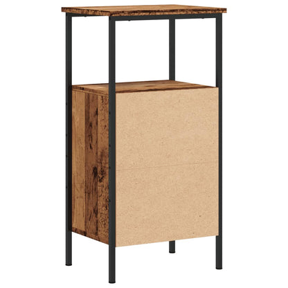 Bedside Cabinet Old Wood 41x31x80 cm Engineered Wood