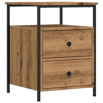 Bedside Cabinet Artisan Oak 44x45x60 cm Engineered Wood