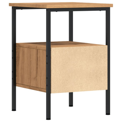 Bedside Cabinet Artisan Oak 34x36x50 cm Engineered Wood