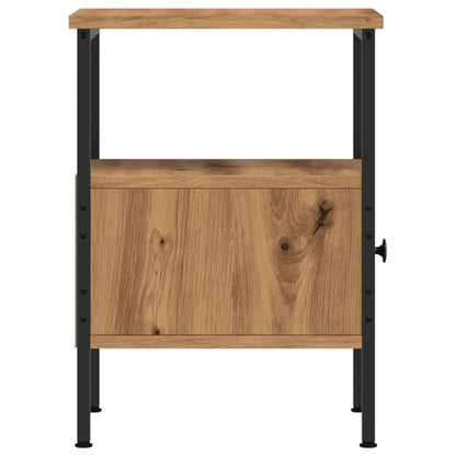 Bedside Cabinets 2 pcs Artisan Oak 34x36x50 cm Engineered Wood